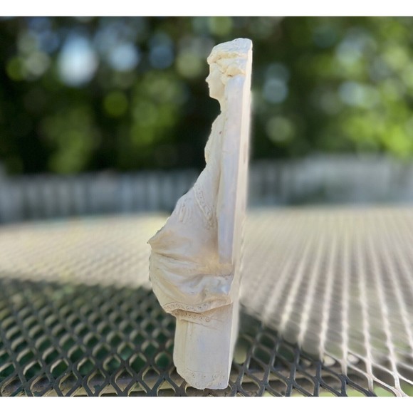 Goose Creek 1994 Angel Wall/Pole Garden Pocket Planter Resin Holiday Boho Celtic - Picture 5 of 8